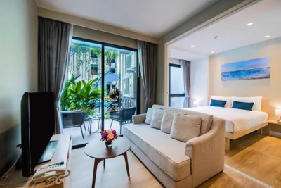 Suite met drie slaapkamers en terras aan het zwembad — Diamond Resort Phuket Official Account